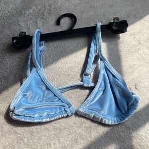 Vintage Baby blue swim top